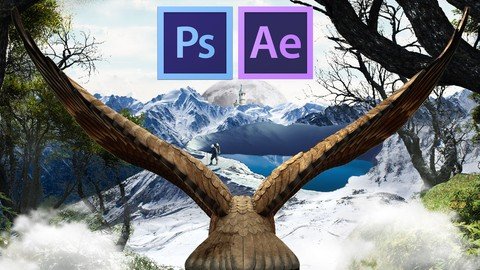 2D Composition In Photoshop & Animation In After Effects