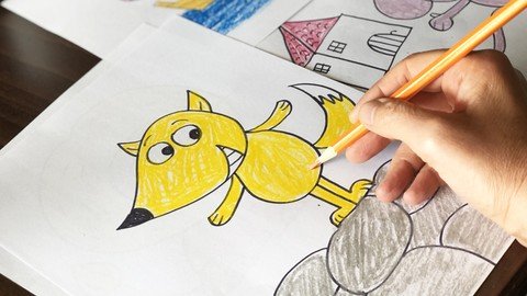 Learn Drawing With Simple Cartoon Animals
