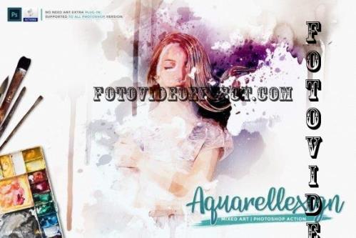 Aquarellexign Mixed Art - 7077869