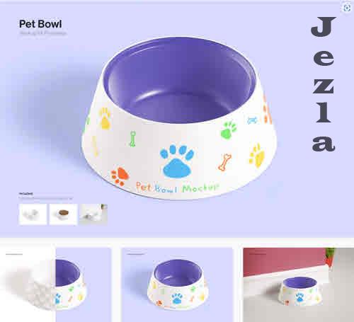 Pet Bowl Mockup - 7G2RSLD