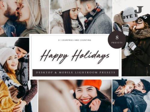 Lightroom Presets - Happy Holidays