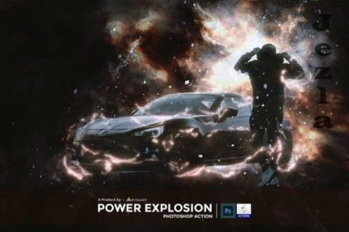 Power Explosion Photoshop Action - 7091229 Power Explosion Photoshop Action - 7091229