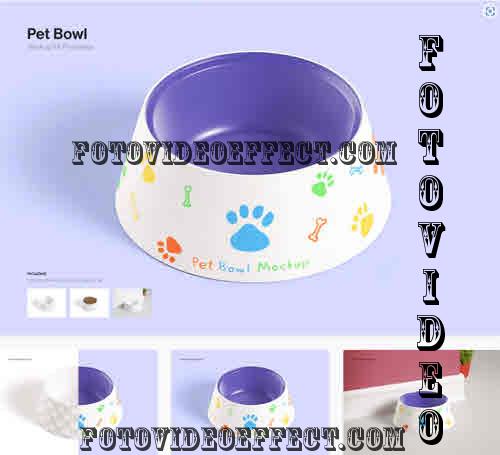 Pet Bowl Mockup - 7G2RSLD