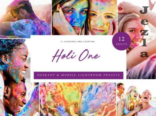 12x Lightroom Presets, Holi One - 6071360