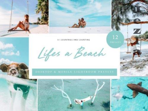 Lightroom Presets - Lifes a Beach