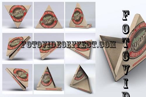 Cardboard Triangle Pizza Box - VN85QAC