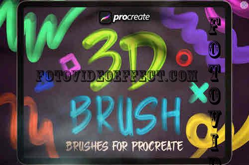 Procreate 3D Brush Pack - C28R9VG