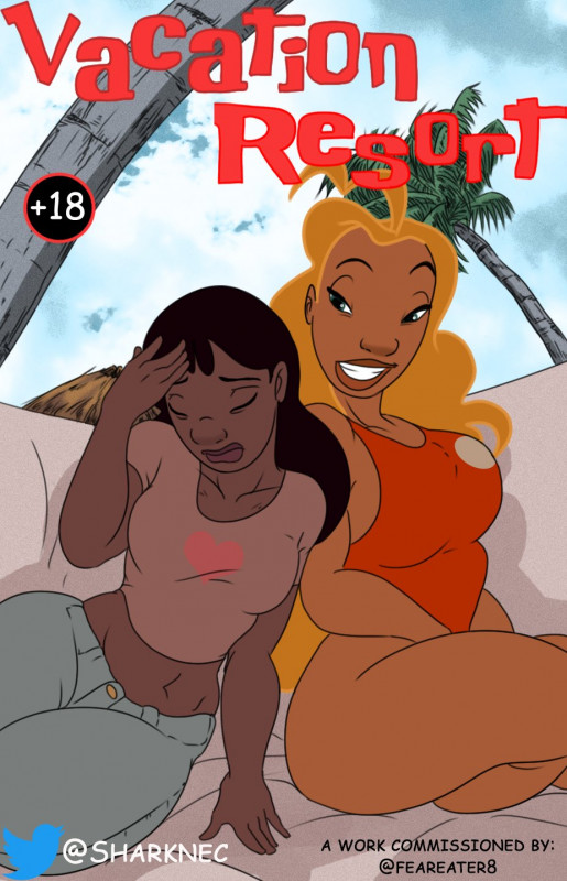 Sharknec - Vacation Resort (Lilo and Stitch) Porn Comic