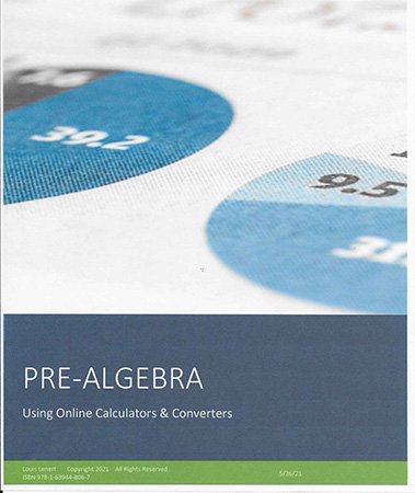PRE ALGEBRA: Using Online Calculators & Converters