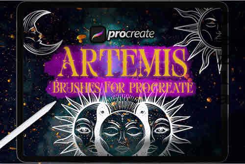 Dans Artemis Brush Stamp Procreate