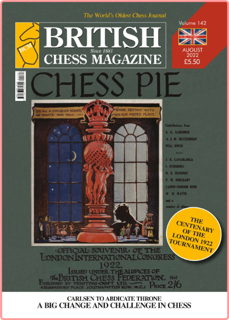 British Chess Magazine-August 2022
