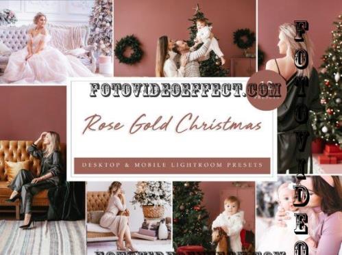 Lightroom Presets - Rose Gold Christmas