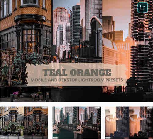 Teal Orange Lightroom Presets Dekstop and Mobile