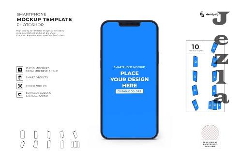 Smartphone Mockup Template Bundle - 2144942