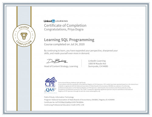 LinkedIn Learning - Microsoft Foundational Career Certificate in Programming