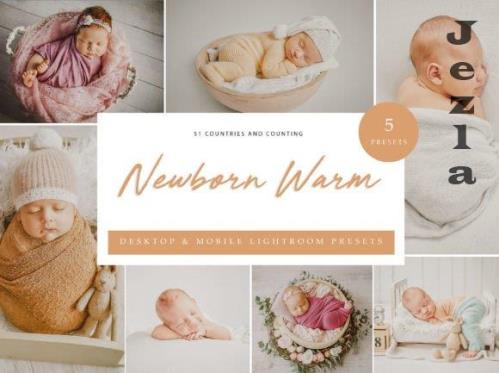 Lightroom Presets - Newborn Warm