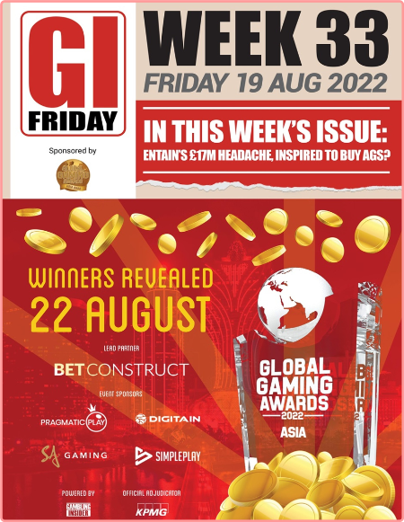 The Gambling Insider Friday-19 August 2022