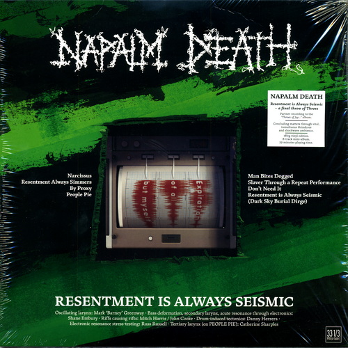 Napalm Death - Resentment Is Always Seismic - A Final Throw of Throes