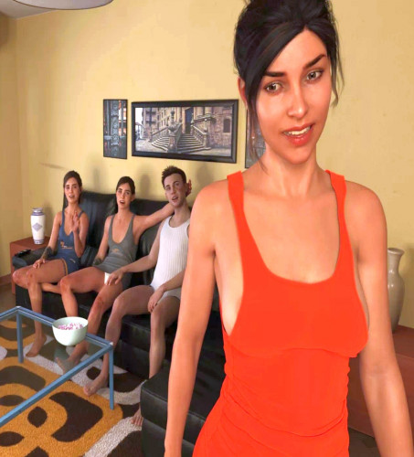 Family Strokes: Behind The Sister's Back 3D Porn Comic