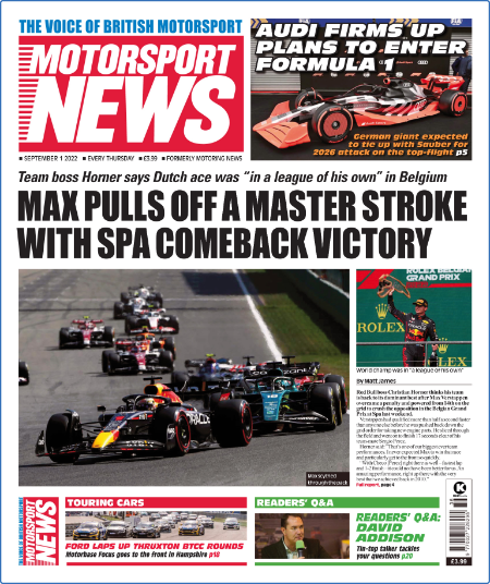 Motorsport News - September 01, 2022
