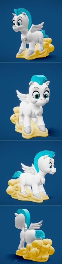 Baby Pegasus Hercules 1997 3D Print