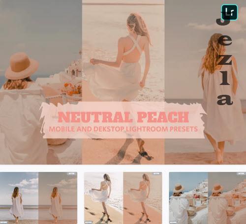 Neutral Peach Lightroom Presets Dekstop and Mobile