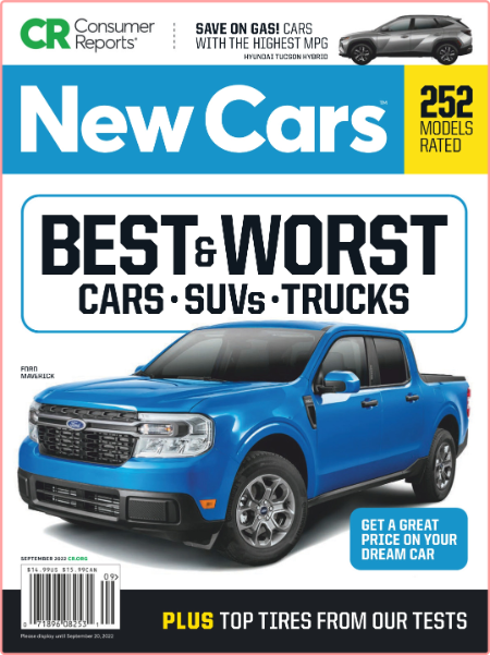 Consumer Reports New Cars September 2022