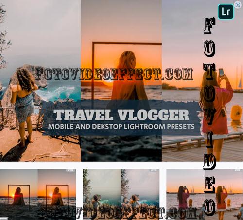 Travel Vlogger Lightroom Presets Dekstop Mobile