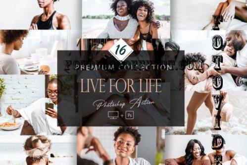 16 Live for Life Lightroom Presets, Skin