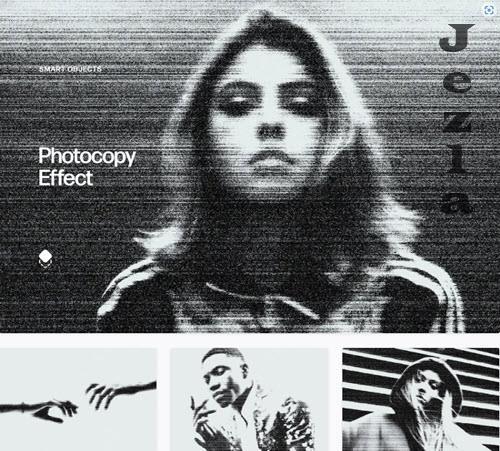 Photocopy Photo Effect - 7812831