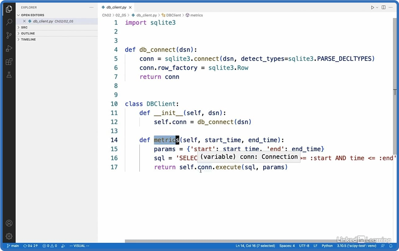 Linkedin Learning Testing Python Data Science Code XQZT