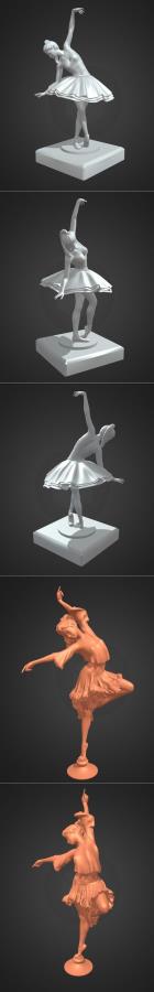 Ballerina 2 and Agnia 3D Print