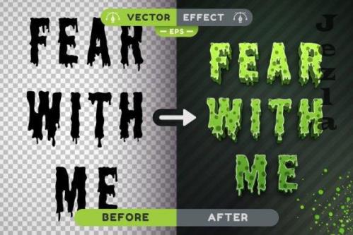 Zombie Editable Text Effect, Font Style - 7815657