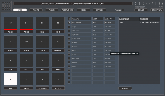 Homegrown Sounds Kit Creator v0.992 WiN