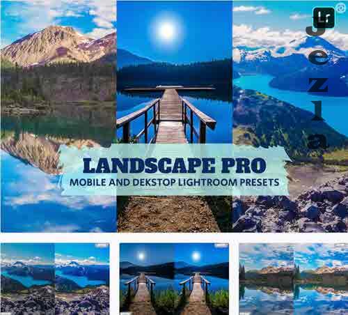 Landscape Pro Lightroom Presets Dekstop Mobile