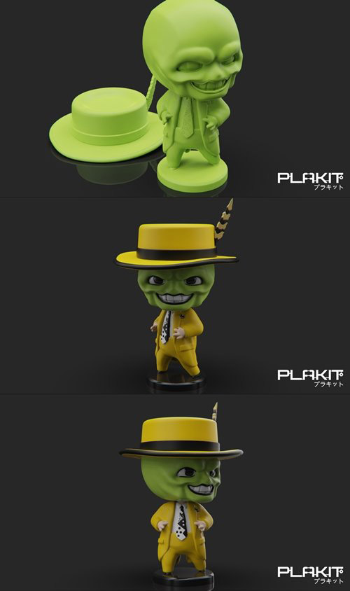 PlaKit The Mask 3D Print