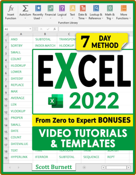  Excel 2022 - The Most Exhaustive Guide to Master Excel Formulas & Functions