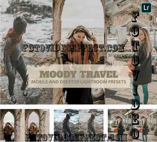 Moody Travel Lightroom Presets Dekstop and Mobile