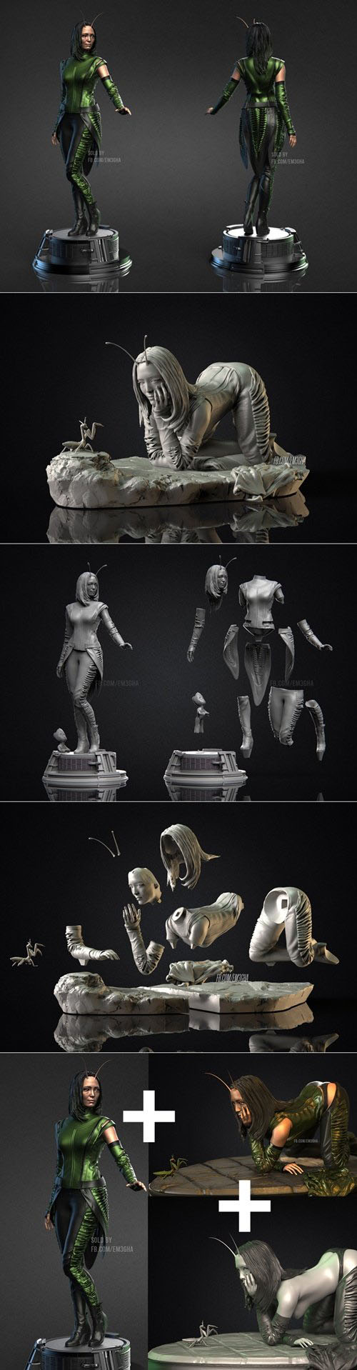 Mantis 3D Print