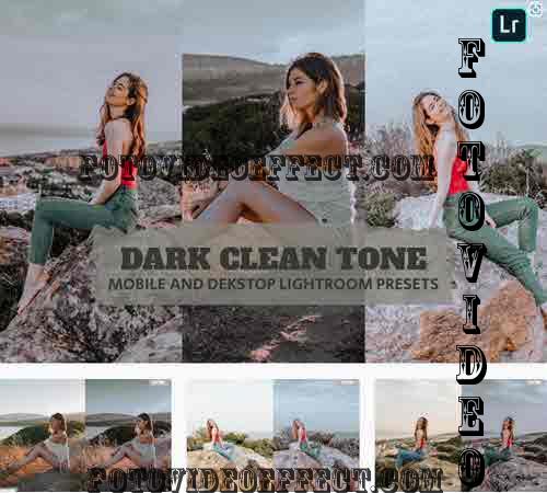 Dark Clean Tone Lightroom Presets Dekstop Mobile