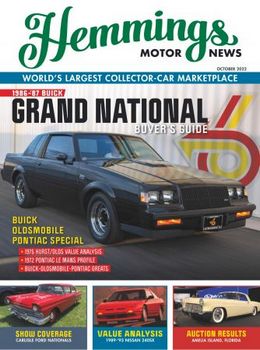 Hemmings Motor News - October 2022