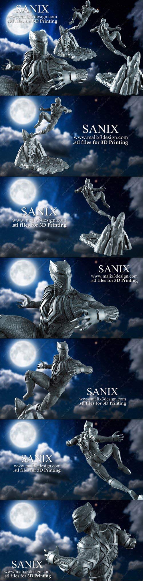 Black Panther 3D Print