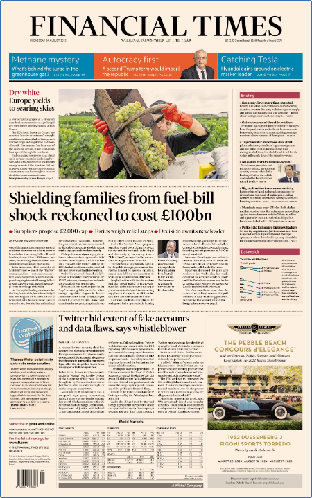 Financial Times UK - August 24, 2022