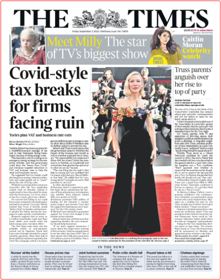 The Times - No  73,878 [02 Sep 2022]