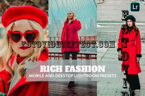 Rich Fashion Lightroom Presets Dekstop and Mobile