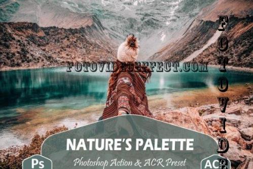 10 Nature's Palette Photoshop Actions And ACR Presets,Autumn - 2155012