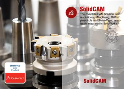 SolidCAM 2022 SP1 with Examples Win x64