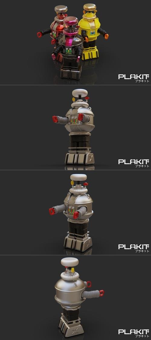 PlaKit - LostIn Space Robot B-9 3D Print