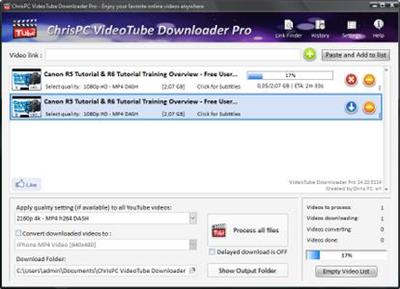 ChrisPC VideoTube Downloader Pro 14.22.0907 Multilingual