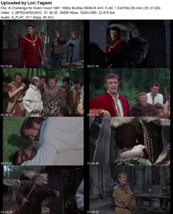 A Challenge for Robin Hood 1967 1080p BluRay REMUX AVC FLAC 1 0-EPSiLON